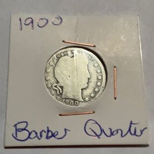 1900 Barber Quarter